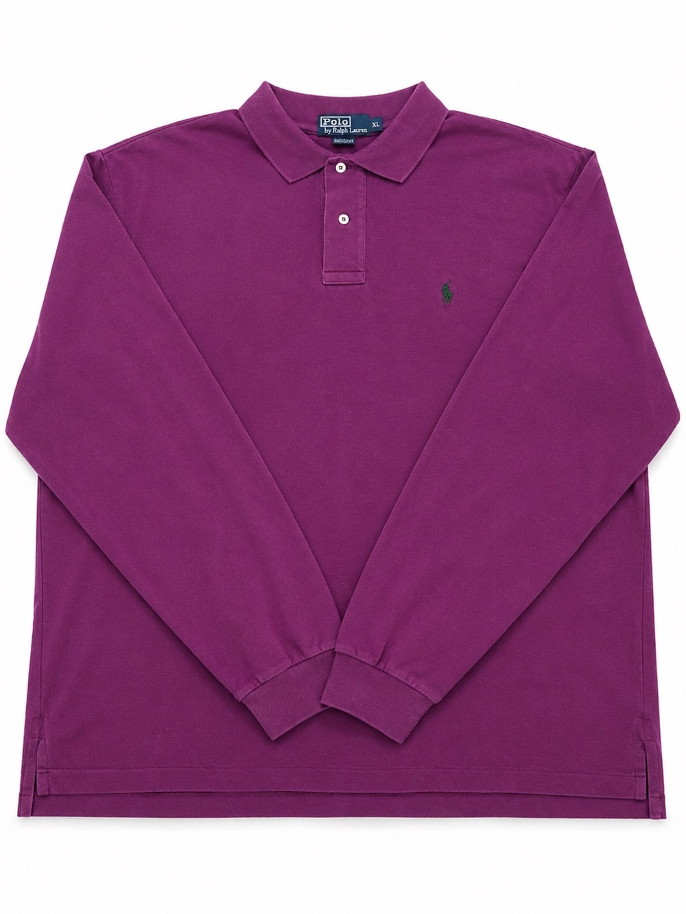 Polo by Ralph Lauren Long-Sleeve Polo Shirt - Plum